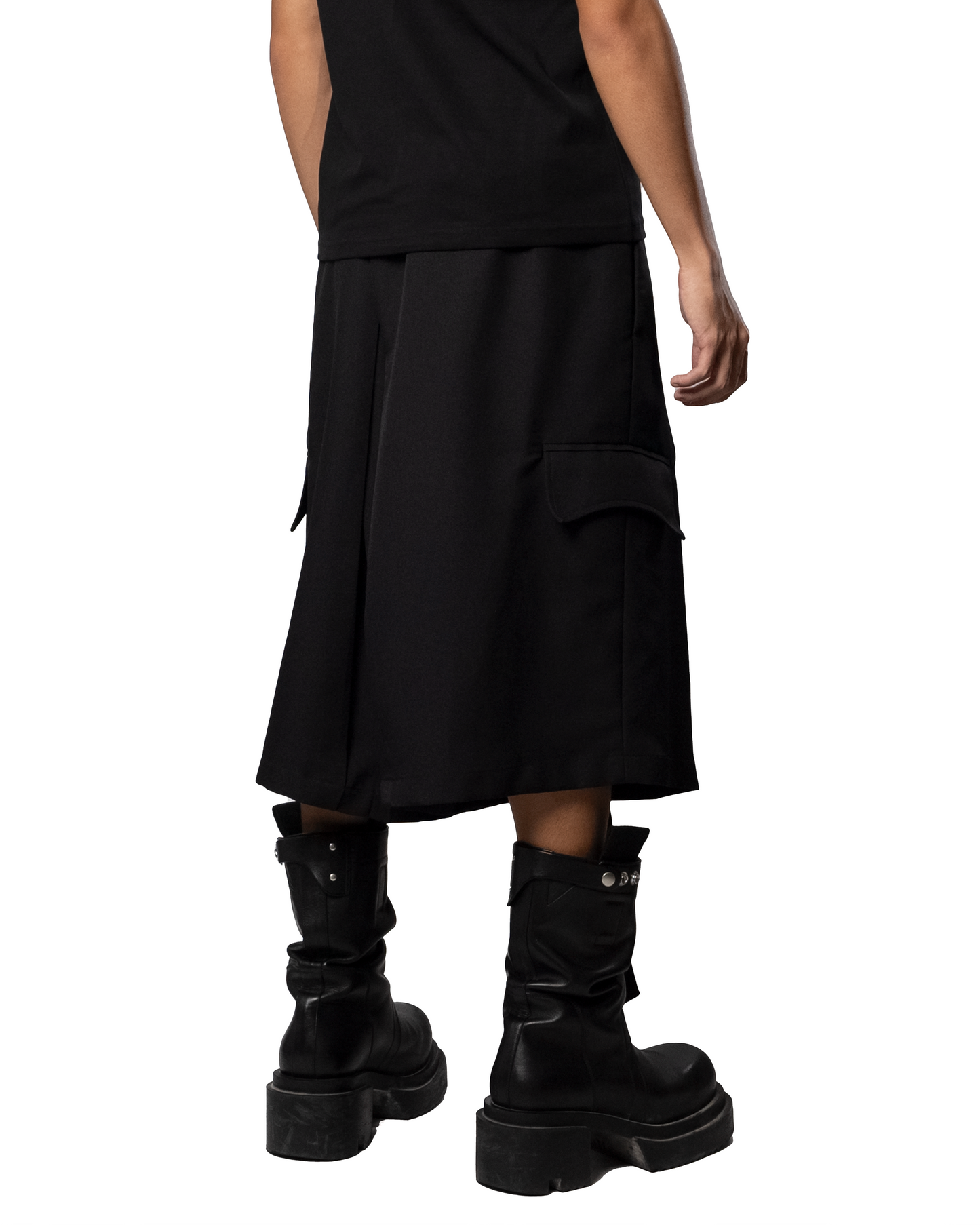 Hakama Shorts Black