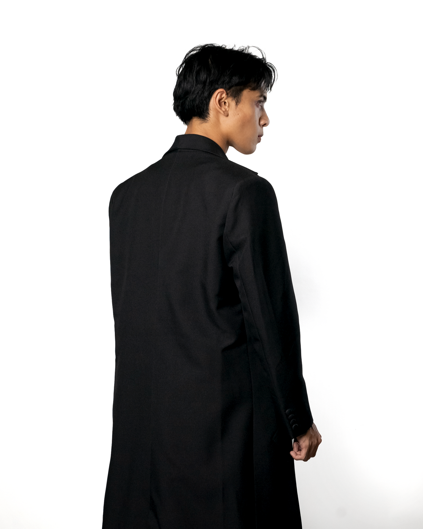 Fang Trench Black