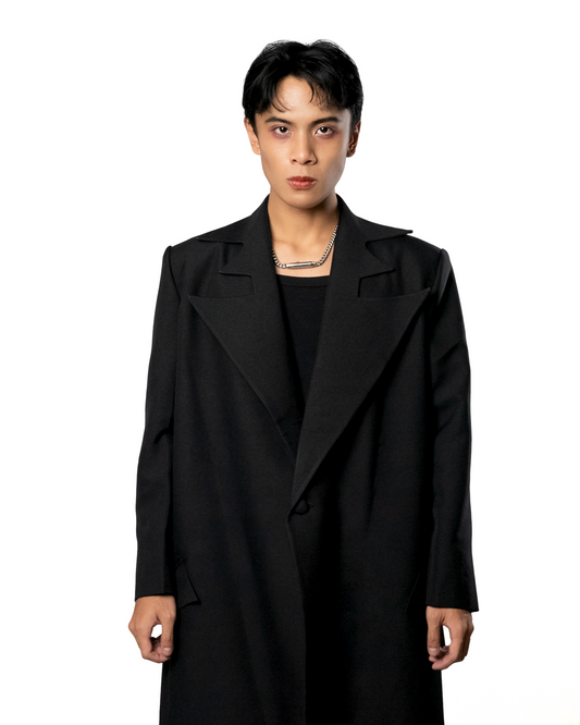 Fang Trench Black