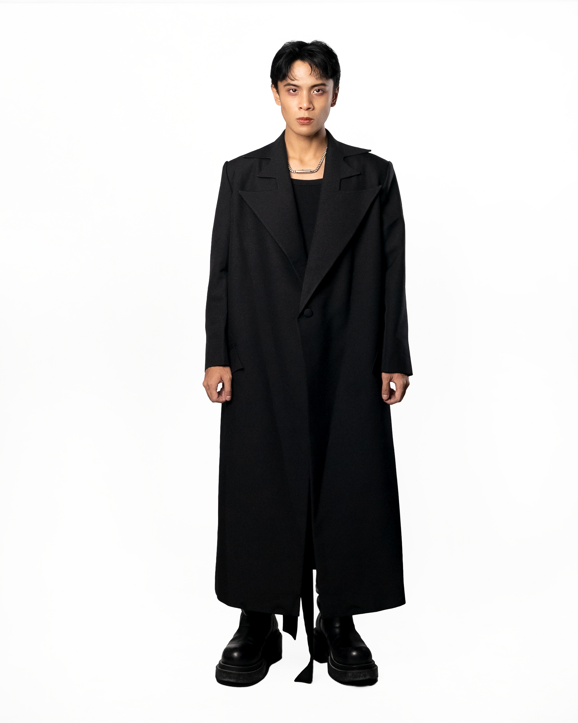 Fang Trench Black