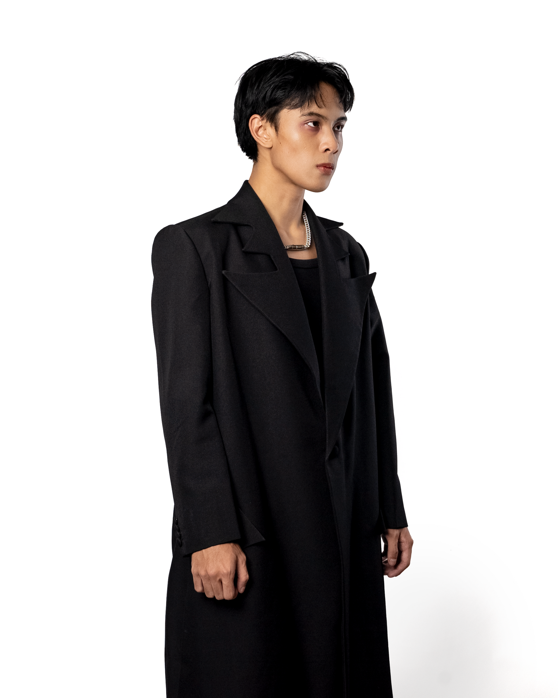 Fang Trench Black